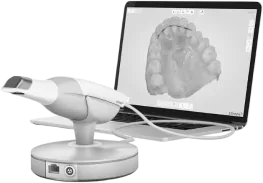 Stages of Dental Prosthetics Taking digital impressions and determining the structure's color