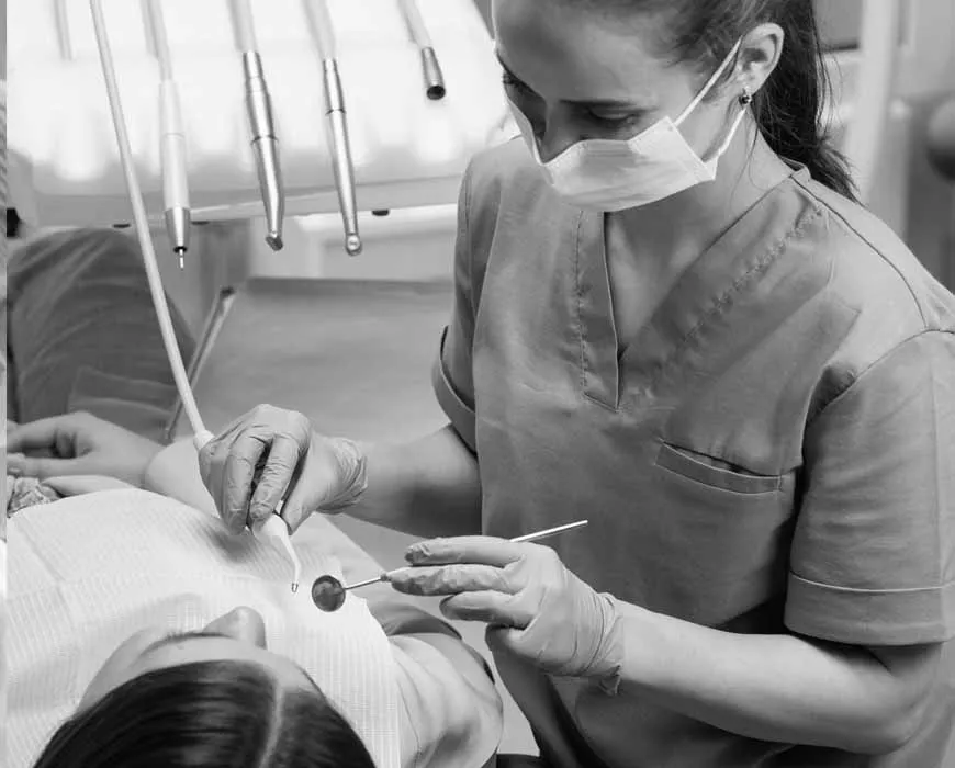 Caries treatment in Kiev фото